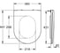 Сиденье для унитаза GROHE Essence Ceramic (без микролифта), альпин-белый 39576000 3