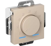 Термостат теплого пола с датчиком Systeme Electric Atlasdesign песочный 10a, механизм ATN001235