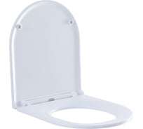 Сиденье для унитаза Aquanet LAKE smartfix soft-close дюропласт белый 316465 00316465