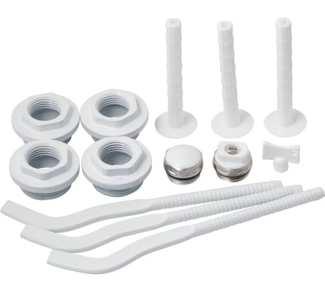 Набор комплектующих для установки радиатора с тремя кронштейнами 1"х1/2 MasterProf ИС.030243