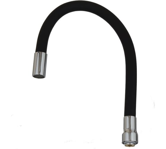 Гибкий излив MELODIA luxe черный 49 см mkp20915 14090 1