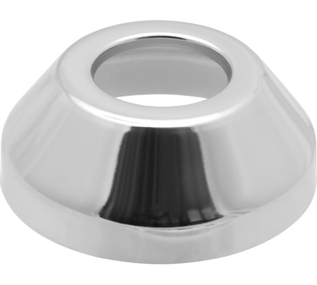 Чашка декоративная (отражатель) MasterProf 32 мм конус высокий (нержавеющая сталь, хром), MP-У ИС.130523