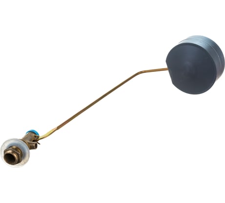 Латунный клапан для бачка с оцинкованной тягой и поплавком MasterProf ИС.130704