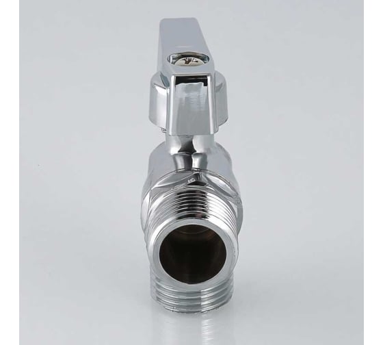 Шаровой угловой кран для подключения сантехнических приборов 1/2х1/2 Valtec VT.392.N.04
