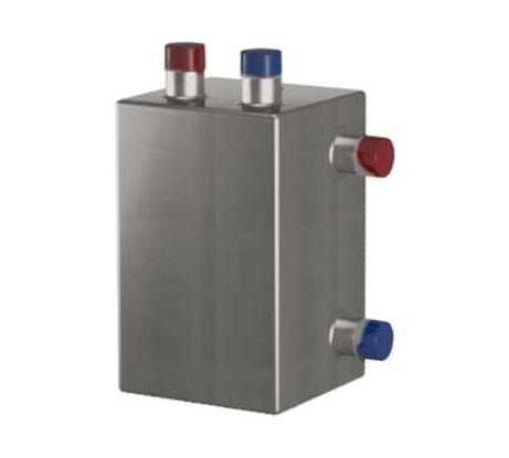 ГРУ+КМГ RISPA 30-2В нерж 304 Compact с 2-мя кронштейнами ГРУ+КМГ 30-2В НЕРЖ. GRUKMG302VAISI