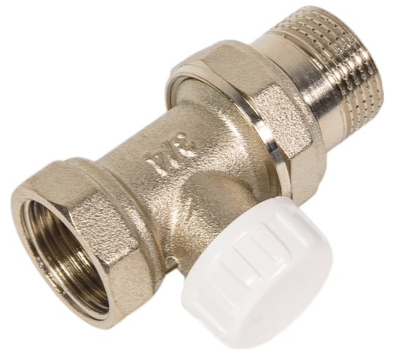 Запорный клапан для радиатора Terma прям. 3/4" (33958) 26242