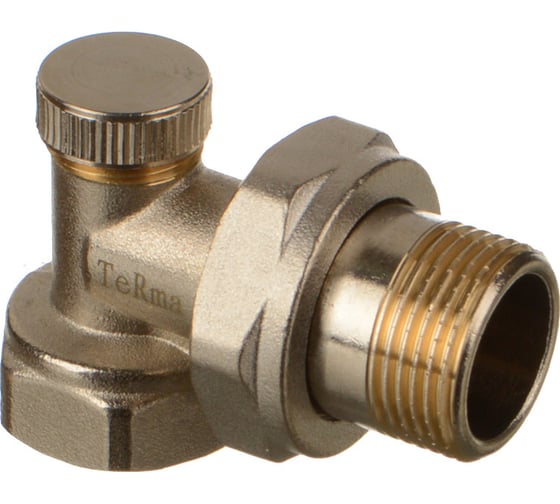 Запорный клапан для радиатора Terma угловой 3/4" (33956) 26243
