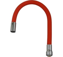 Гибкий излив MELODIA luxe красный 49см mkp20917 14096
