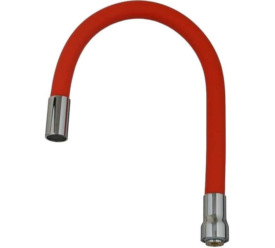 Гибкий излив MELODIA luxe красный 49см mkp20917 14096 1