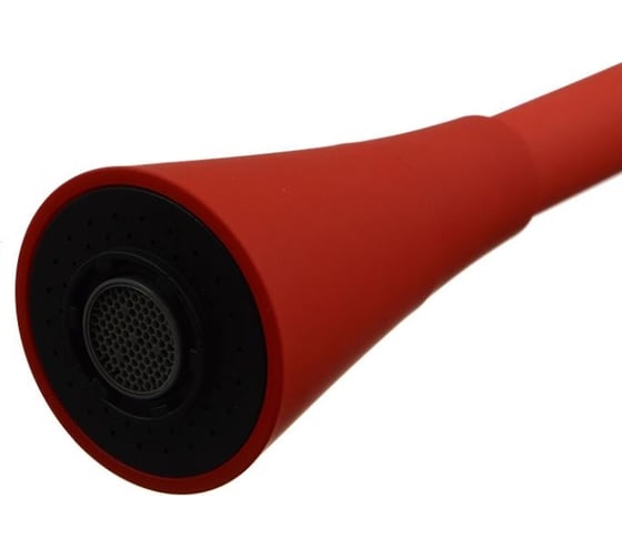 Гибкий излив Melodia della vita luxe с лейкой "колокольчик" красный 49см mkp20919 14098