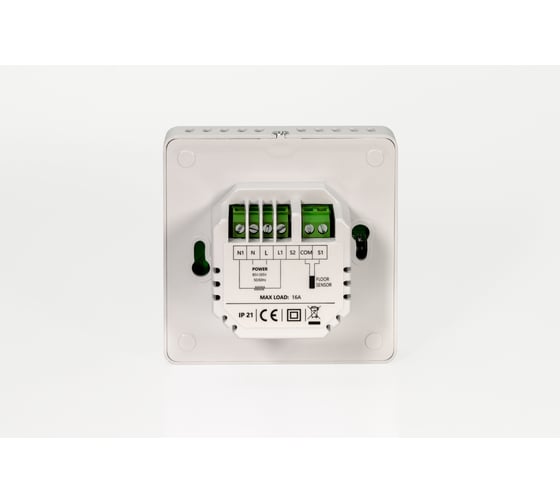 Терморегулятор ДЕВИ Prime c Wi-Fi, с комбинацией датчиков, белый, 16А 140F1141R