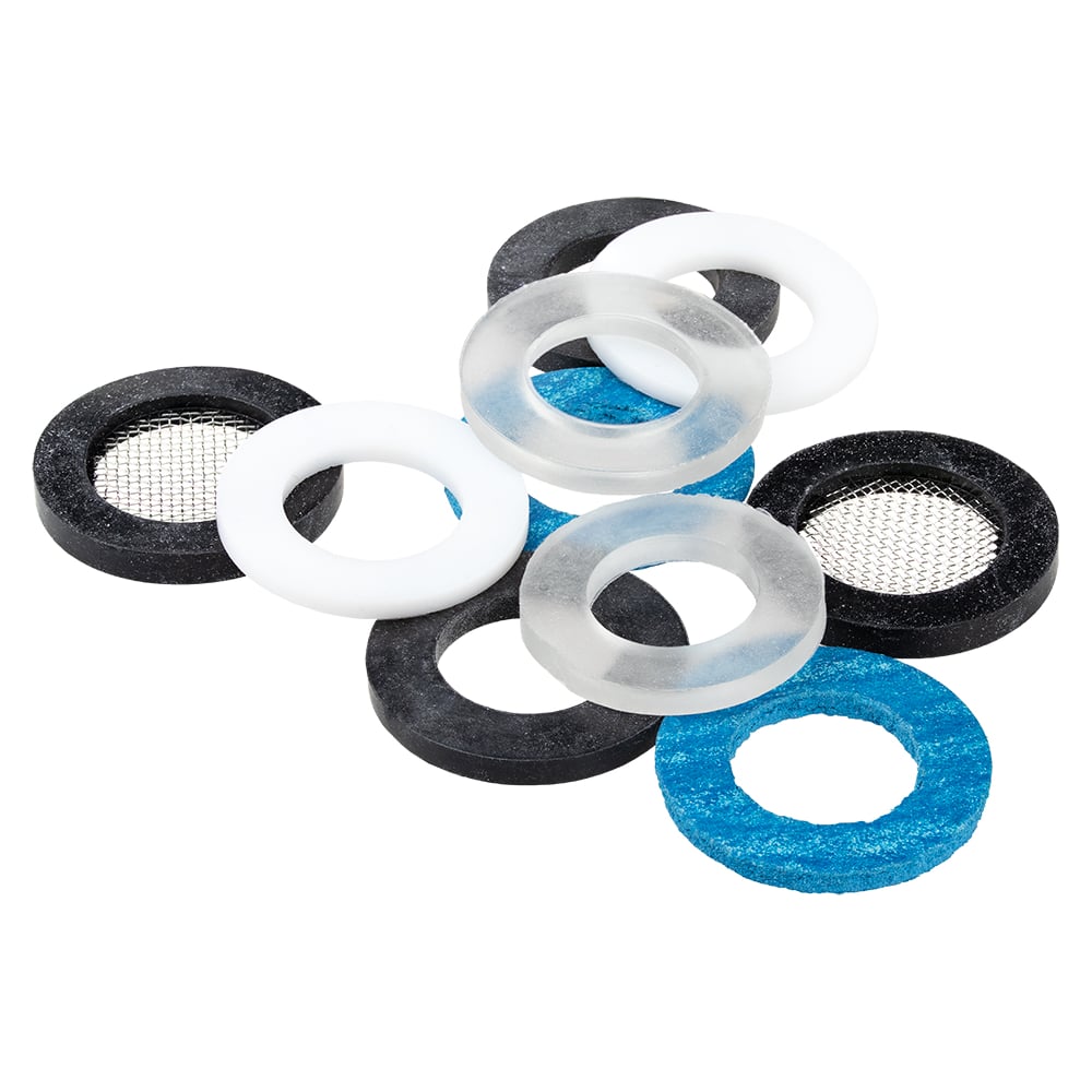 Набор сантехнических прокладок MasterProf 3/4\", 10 шт, резина, пвх ...