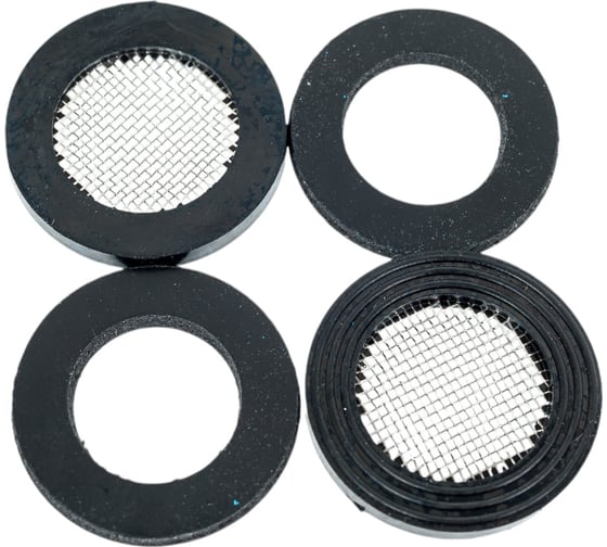 Набор сантехнических прокладок MasterProf  3/4", 10 шт, резина, пвх, фоторопласт, паронит ИС.131877