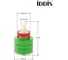 Картридж IDDIS 35 мм, экостоп (Ecostop), экоконтрол (EcoControl), 01 01ESC35i82 4