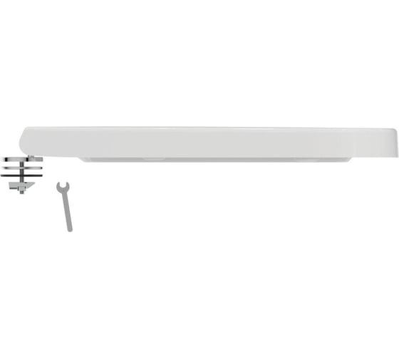 Сиденье и крышка Ideal Standard T468301 i life b с функцией плавного закрытия, дюропласт, металлические шарниры, легкосъемное 00000097708