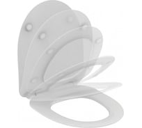 Сидение и крышка для унитаза с функцией плавного закрытия Ideal Standard T467601дюропласт, с функцией fast fix легкосъемное 00000096876