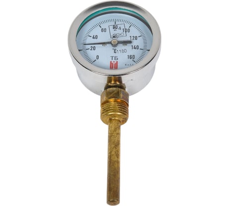 Биметаллический термометр BD ТБ 63Р/64 (0-160С), G1/2, кл. т. 2,5 1161001029