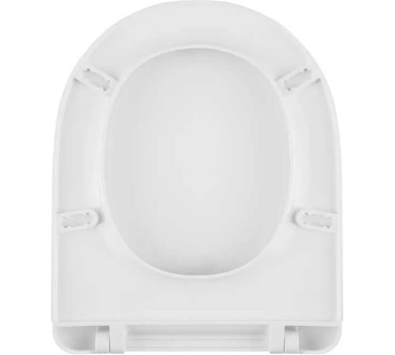 Сиденье с крышкой для унитаза ORSA sanita luxe (best, fest, art, blanc) (am.pm joy) без микролифта AMALFI