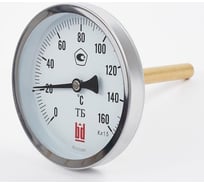 Биметаллический термометр BD ТБ 100Т/64 (0-160С), G1/2, кл. т. 1,5 1161001023