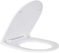 Сиденье с крышкой для унитаза ORSA sanita luxe (art, fest, blanc) без микролифта BEST