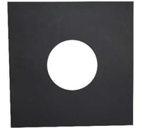 Декоративная накладка КПД 0.7 мм, 600x600, ф280, черный 4603736555415