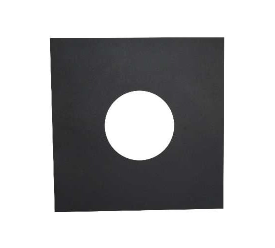 Декоративная накладка КПД 0.7 мм, 550x550, ф230, черный 4603736555880 1