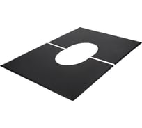 Разрезная накладка КПД 35-45гр, 550x770, ф330, черный 4603736557174