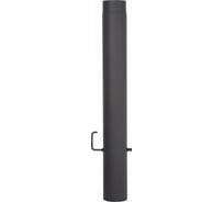 Шибер КПД 1000 мм, 2 мм, ф180, черный 4603736555675