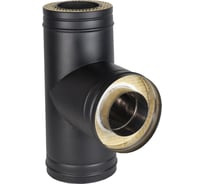 Тройник сэндвич КПД ф150x230, черный 4603736556320