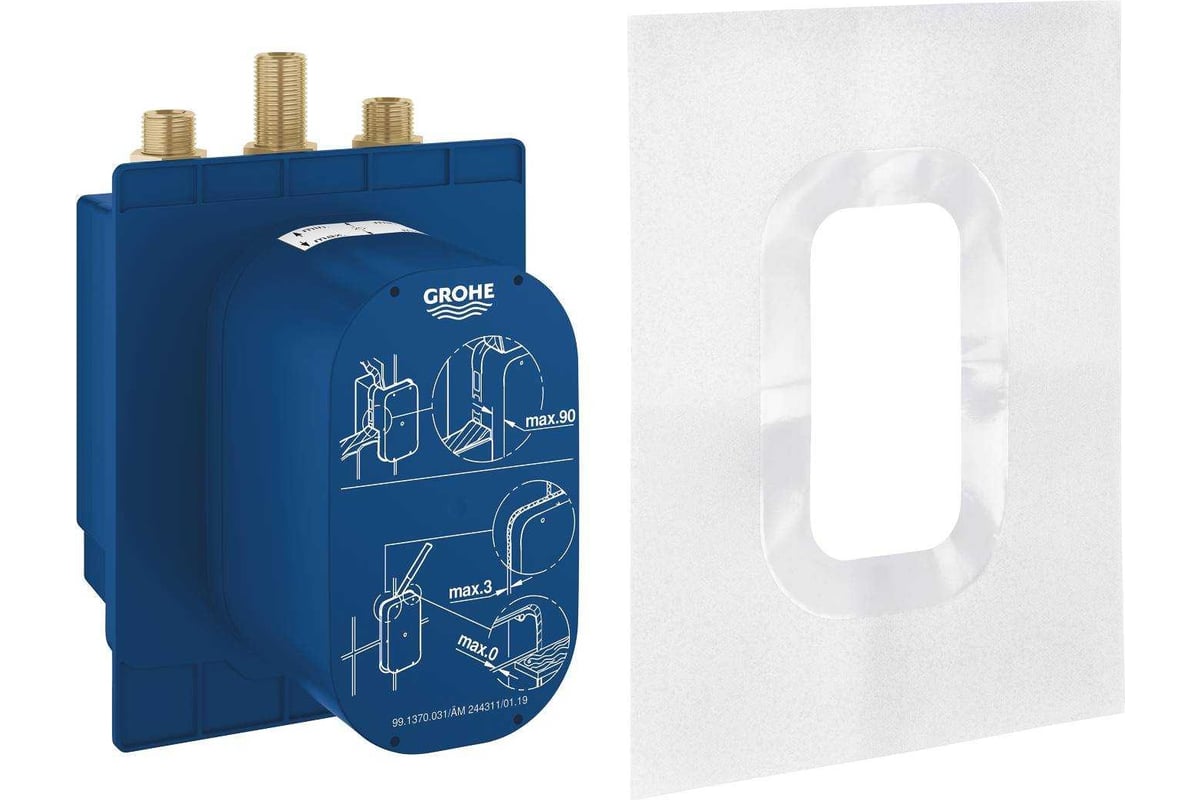 Термостатический смеситель для душа Grohe Eurosmart Cosmopolitan E ...