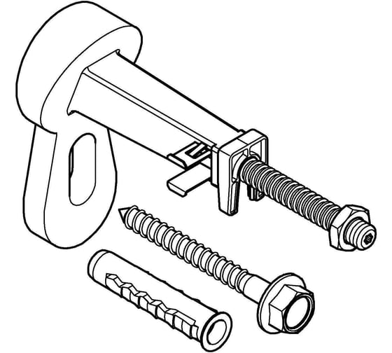 Универсальный монтажный уголок Grohe для Rapid SL 39699000