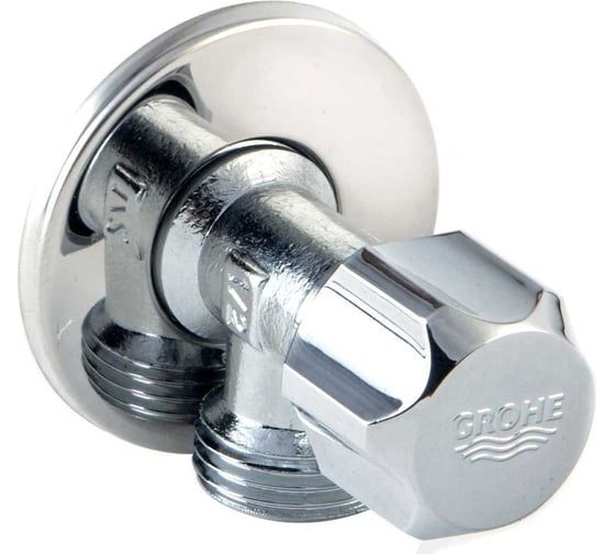 Универсальный угловой вентиль Grohe 1/2", хром 2201600M
