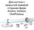 Дымоход (комплект) коаксиальный с наконечником антилед 60/100мм ariston, vaillant, chaffoteaux 750 мм Прок ПР782993 2