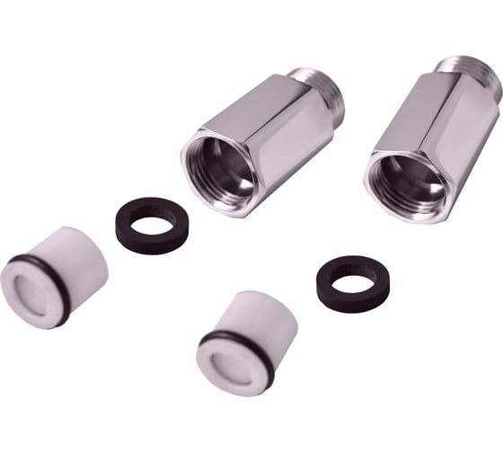 Переходник RavSlezak f3/8 - m3/8 с клапаном SD0118 1