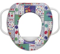 Детское сиденье Аквалиния Baby с белыми ручками KY511-B