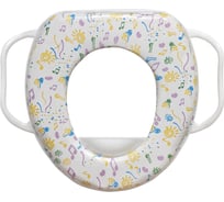 Сиденье детское Аквалиния Ноты с белыми ручками KY511-N