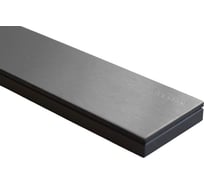 Дизайн вставка Pestan черное стекло Frameless Line 550 13701401