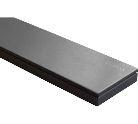 Дизайн вставка Pestan черное стекло Frameless Line 550 13701401
