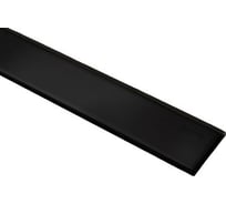 Дизайн вставка Pestan черный матовый Frameless Line 550 13701404