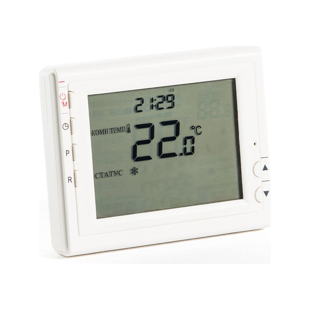 Проводной программируемый комнатный термостат TEPLOCOM TS-PROG-2AA/8A ...