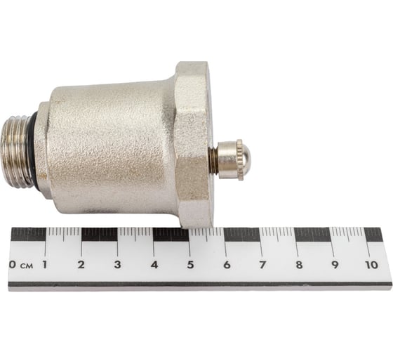 Воздухоотводчик STI муфтовый поплавковый автоматический никелированный 1/2″ Ду15 D030-00102