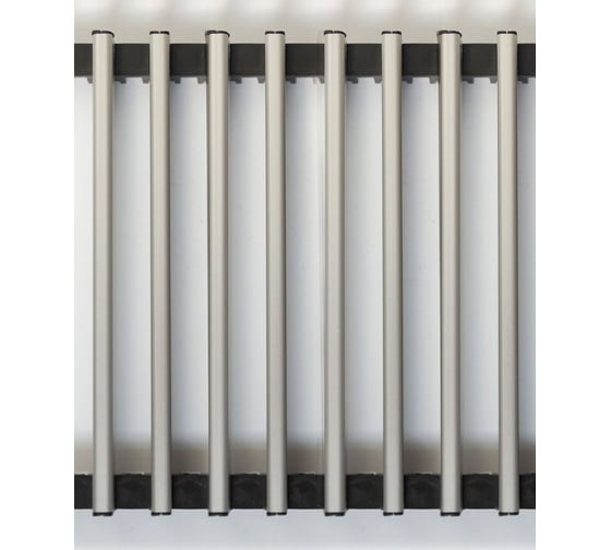 Решетка для радиатора отопления KVZ алюминиевая RRA-180-2000-A 1