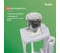 Арматура смывная IDDIS 2-ур, нижний подвод, тип А, , F012400-01K 6