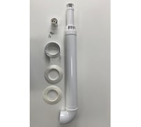 Комплект коаксиальный VIVAT d 60/100 - 0,75 м (все котлы, кроме Immergas и Navien 75/100). Антилёд VTL-01-075