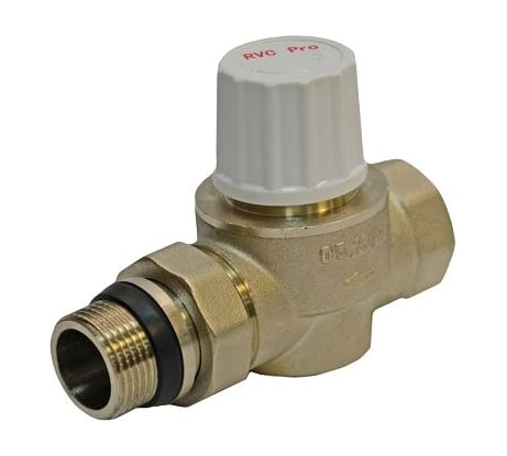 Терморегулирующий клапан для радиатора Rvc 3/4 (тип ОС) прямой, с повышенной пропускной способностью 06387