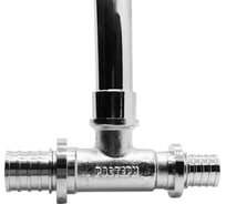 Т-образный тройник для подключения радиатора РОСТерм 25х15х20 250 FT251520