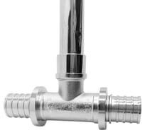 Т-образный тройник для подключения радиатора РОСТерм 25х15х25 250 FT251525