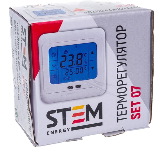 Терморегулятор STEM ENERGY SET 07 ТЕР122