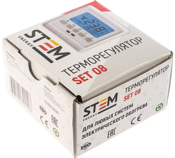 Терморегулятор STEM ENERGY SET 08 ТЕР121