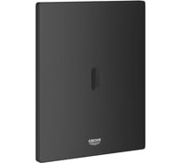 Смывное устройство Grohe Tectron Bau E, с инфракрасным управлением, матовый черный 39881KF0